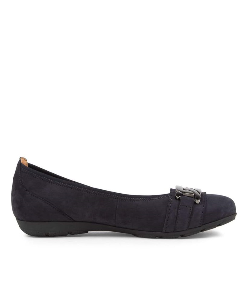Gabour | Exclusive Mehr Ballerines En Daim Bleu Nuit